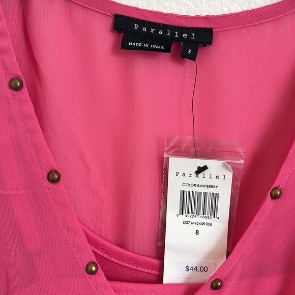 Beautiful Raspberry color blouse - Picture 2 of 2